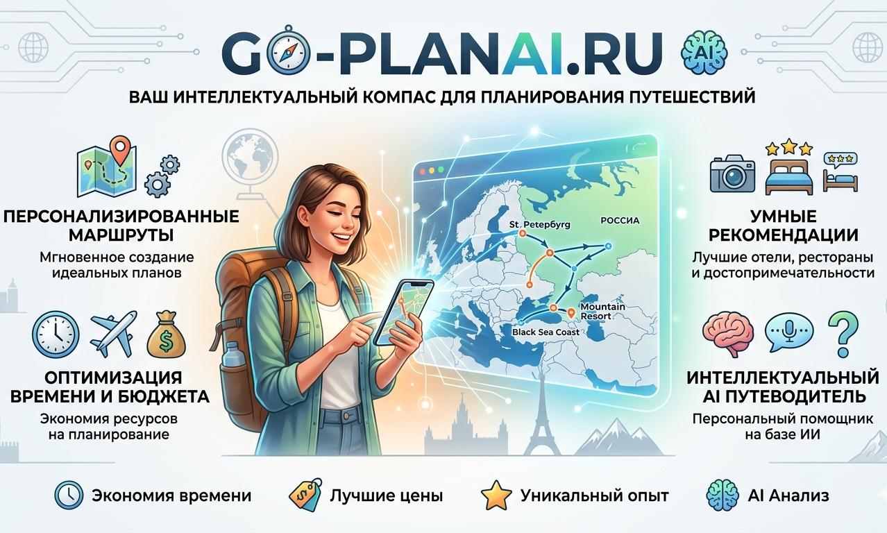 Как пользоваться Go-PlanAI.ru — пошаговый пример построения маршрута